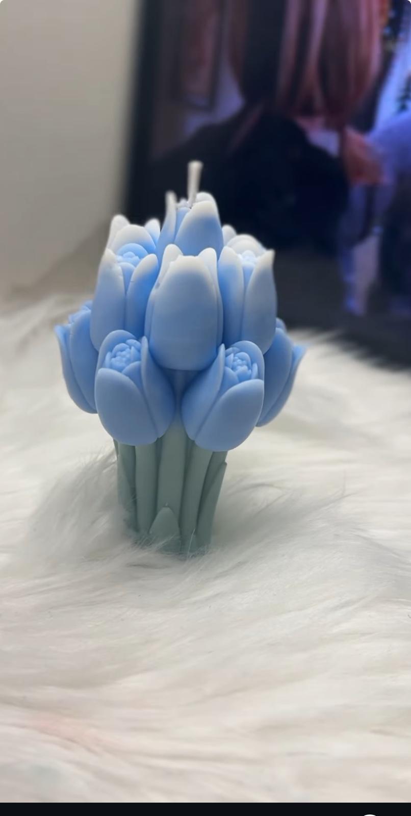 Tulip Candle – Handcrafted Elegance in Bloom