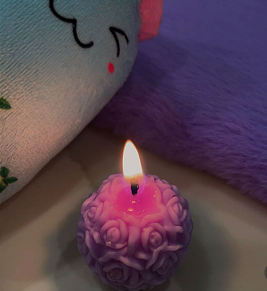 Mini Rose Candle